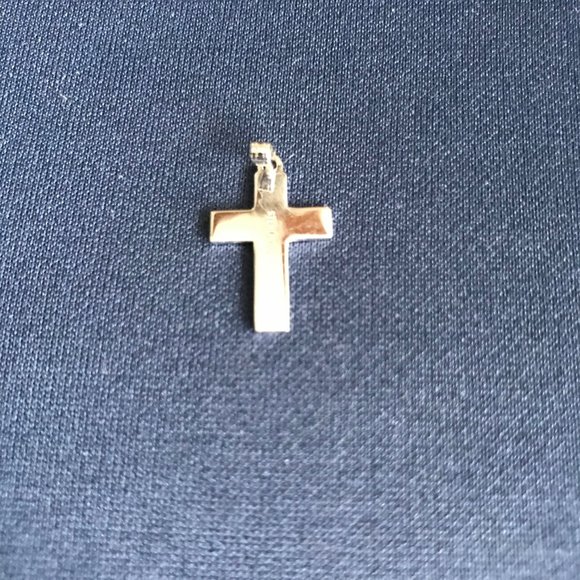 Sterling Cross Pendant - Picture 2 of 4